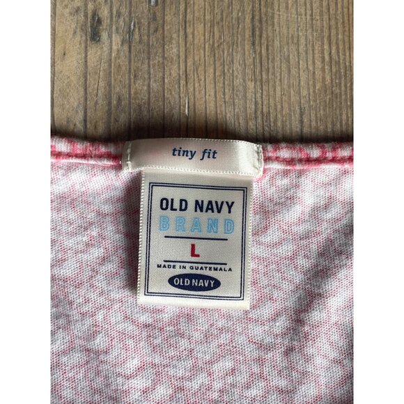Old Navy Tank Top Womens L Pink Spaghetti Strap Tie at Waist Y2K - Picture 6 of 8